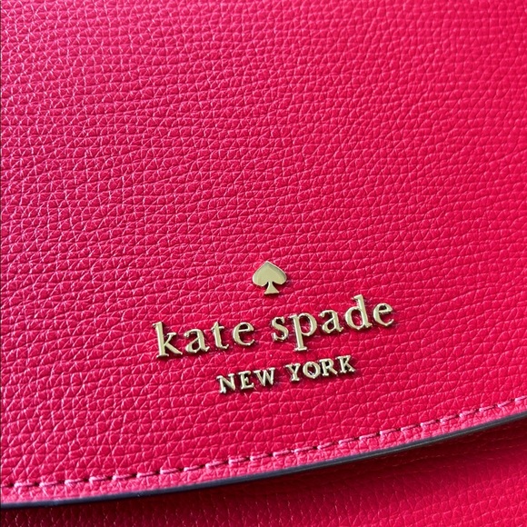 Kate Spade Darcy Top Handle Satchel NWT Bag Candied Cherry Red Crossbody Purse - Picture 7 of 15